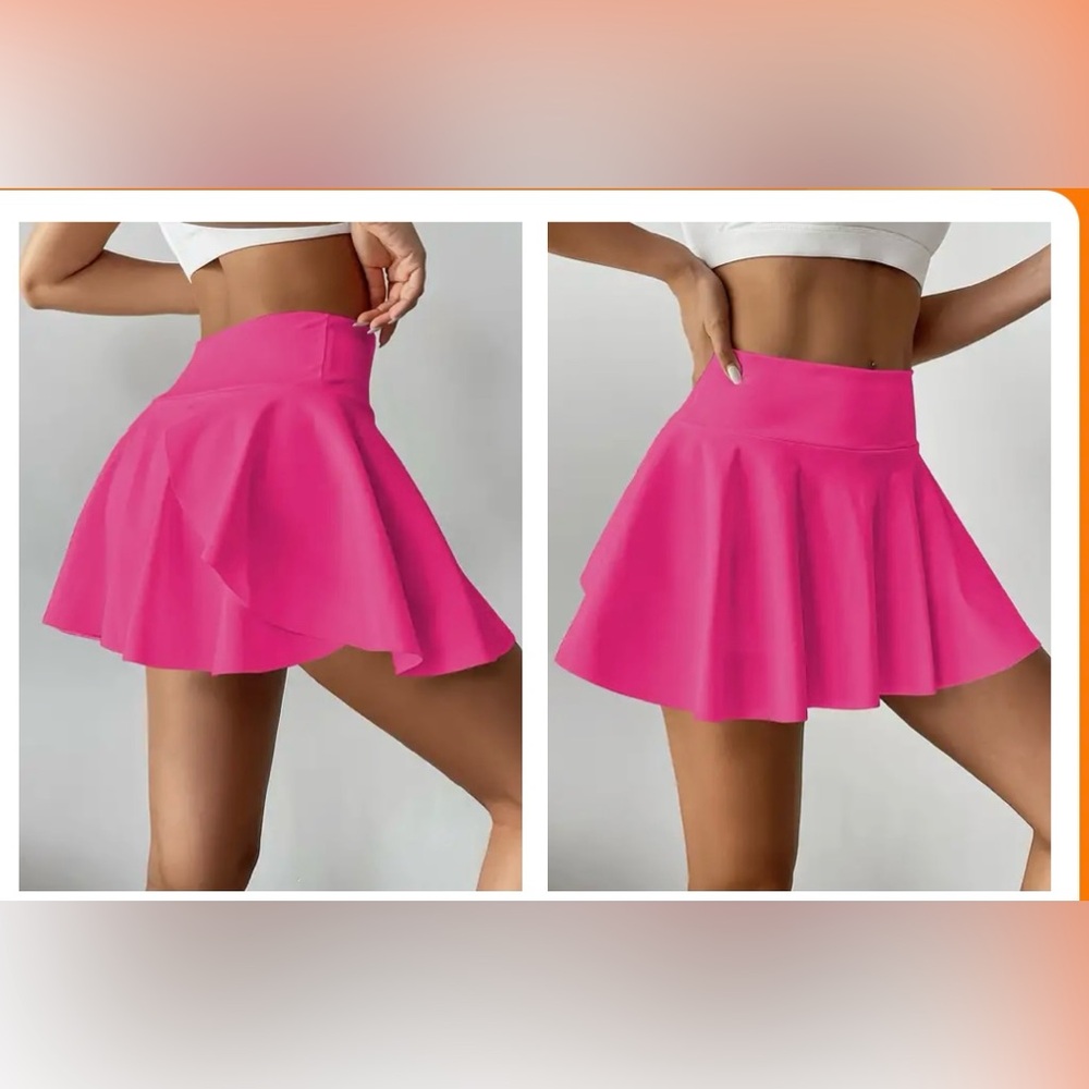 Bright Color Tennis Skirt, perfect for Summer